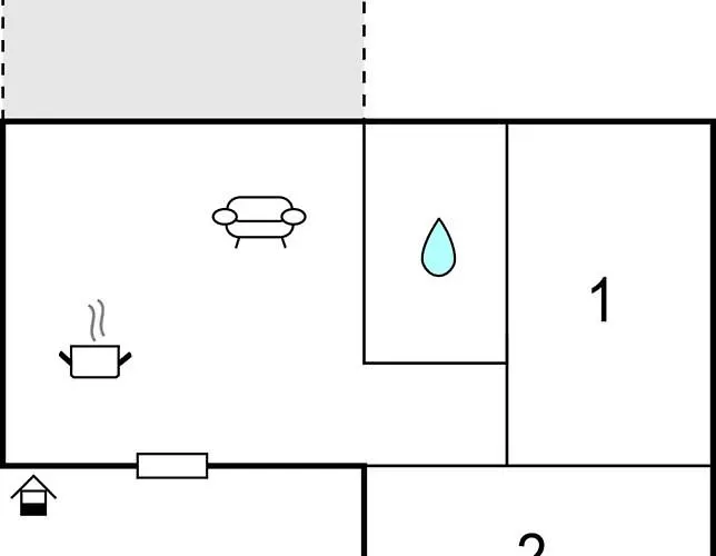 2 Bedroom Cozy In Apartman *